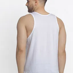 Friskers Men White & Grey 2 T-shirt image 3