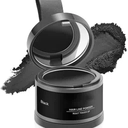 lacasa beauty care Cover-Up Hair Powder, Helps Cover Grey Roots & Bald Spots Instantly , BLACK 4 g-picture-18