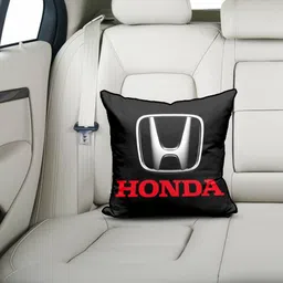 kioni Black Polyester Car Pillow Cushion for Honda image 4