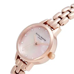 Olivia Burton Classics Women Stainless Steel Bracelet Style Straps Analogue Watch OB16MN10 image 3