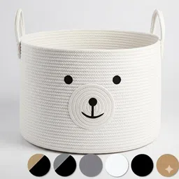 harleen Cotton Kids Basket Storage Basket-picture-11