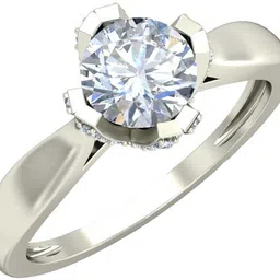 avsar AVR858WB 14kt Cubic Zirconia White Gold ring-image-83