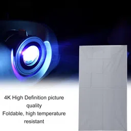 QUARSON 50 Inch Projector Screen,4K HD 16:9 Foldable Anti-Crease (W) 43X24 H) Screen Projector Screen (Width 111 cm x 62 cm Height) image 5