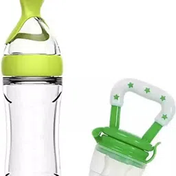fusion fly Baby Fruit Nibbler and Feeder 90Ml Baby Bottle- plastic-picture-13