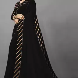 b k creation Striped Daily Wear Art Silk Saree image 2