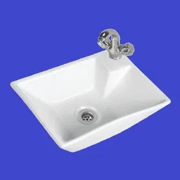 vardhman ceramics Table Top Over or Above Counter Top Wash Basin for Bathroom 14 x 10 x 5 Inch Table Top Basin-picture-26