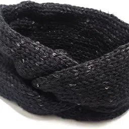 creeknest Knitted Winter Twist Design Woolen Warm Ear Muff Headband For Women & Girls Ear Muff-picture-26