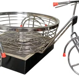 kitchencare Bicycle-shaped Stainless Steel Fruit & Vegetable Basket-picture-31