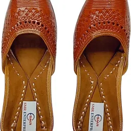 smrworld Leather Punjabi Juti Bellies For Women-picture-15
