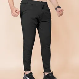 flicfol Men Regular Fit Multicolor Polycotton Trousers image 5