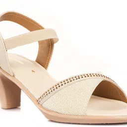 khadim's Women Lightweight Comfort Extra Soft Trendy Premium Stylish Heels Sandal-picture-20