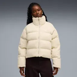 Wardrobe Essentials Women's Corduroy Puffer Jacket-image-19