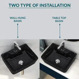 plantex Tabletop Wash Basin for Bathroom/Designer Ceramic Basin/Wash Basin for Home Counter Top image 4