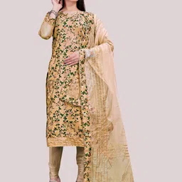 MANVAA Floral Printed Unstitched Dress Material-image-16