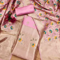 LeeliPeeri Designer Unstitched Dress Material-image-67