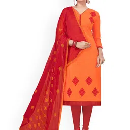 Maroosh Geometric Embroidered Unstitched Dress Material-image-22
