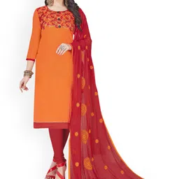 Maroosh Ethnic Motifs Embroidered Unstitched Dress Material-image-83