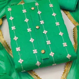 MANVAA Embroidered Unstitched Dress Material-picture-31