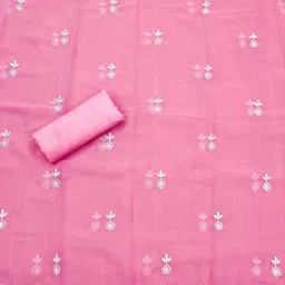 KALINI Embroidered Unstitched Dress Material image 4