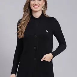 Monte Carlo V-Neck Woollen Cardigan-picture-30