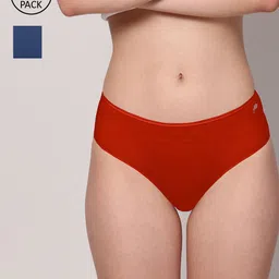 AshleyandAlvis Women Pack of 2 Solid Anti-Bacterial Bamboo MicroModal Hipster AA-HP-CB-SR-image-82