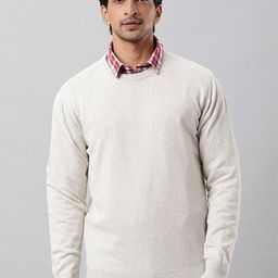 Indian Terrain Ribbed Long Sleeves Pullover Cotton Sweatshirt-picture-42