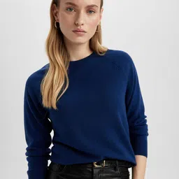 DeFacto Long Raglan Sleeves Pullover-image-13