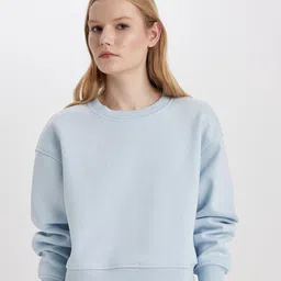 DeFacto Drop Shoulder Sweatshirt-picture-36