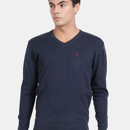 t-base V-Neck Cotton Pullover-picture-3