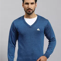 Monte Carlo V-Neck Woollen Pullover-picture-17