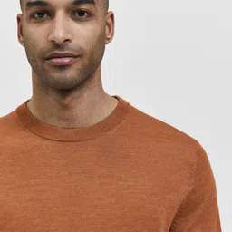 SELECTED Men Orange Pullover image 3