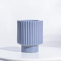 UGAOO Dark Affinity Grey Textured Ceramic Planter image 3