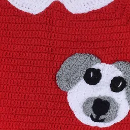 WINDROP SOLUTIONS Kids Peter Pan Collar Quirky Sweaters Cardigan image 3