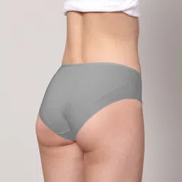 AshleyandAlvis Women Pack of 2 Solid Anti-Bacterial Bamboo MicroModal Hipster AA-HP-MG-CB image 3