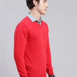 Monte Carlo V-Neck Cotton Pullover Sweaters image 3