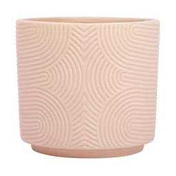 TAYHAA Pink Printed Ceramic Planter image 2