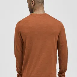 SELECTED Men Orange Pullover image 4