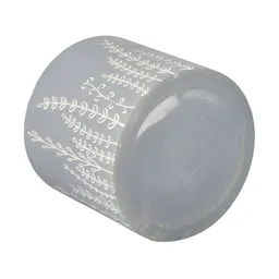 TAYHAA Grey & White Printed Ceramic Planter image 2