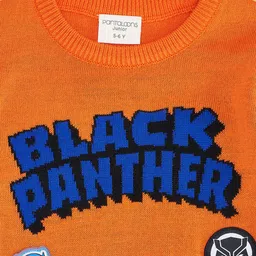 Pantaloons Junior Boys Typography Printed Acrylic Pullover image 3