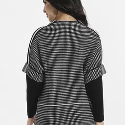Campus Sutra Women Speckled Pullover image 4