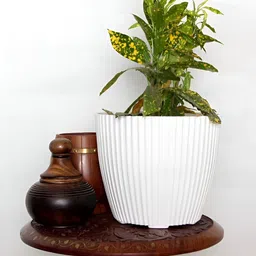 appeasy Red & Green 12-Pcs Textured Planters image 3