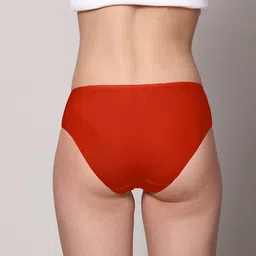 AshleyandAlvis Women Pack of 1 Solid Anti-Bacterial Bamboo MicroModal Hipster AA-HP-SR image 3