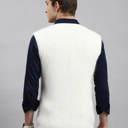 Monte Carlo Men Striped Woollen Pullover image 2