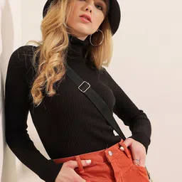 BIGDART Turtle Neck Pullover Sweaters image 5