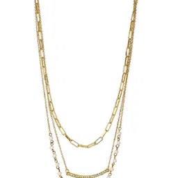 OOMPH Artificial Beads Layered Necklace image 2