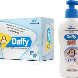 daffy Moisturizing Baby Soap,75g and Baby Lotion 200 ml image 1