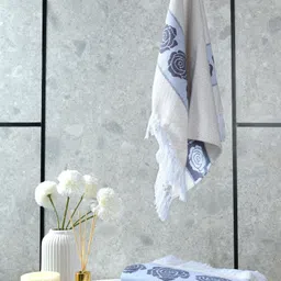 saral home Cotton 392 GSM Hand Towel Set-picture-22