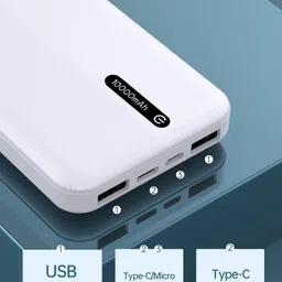 iqoniqe 10000 mAh 22.5 W Compact Pocket Size Power Bank image 2