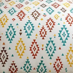 shivi creation Microfiber Single Flat 175 TC Printed Bedsheet image 3