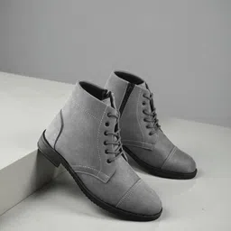 ariwa Men’s Indoor Outdoor Boots | Everyday Comfort Lace Up Boots Boots For Men-picture-37